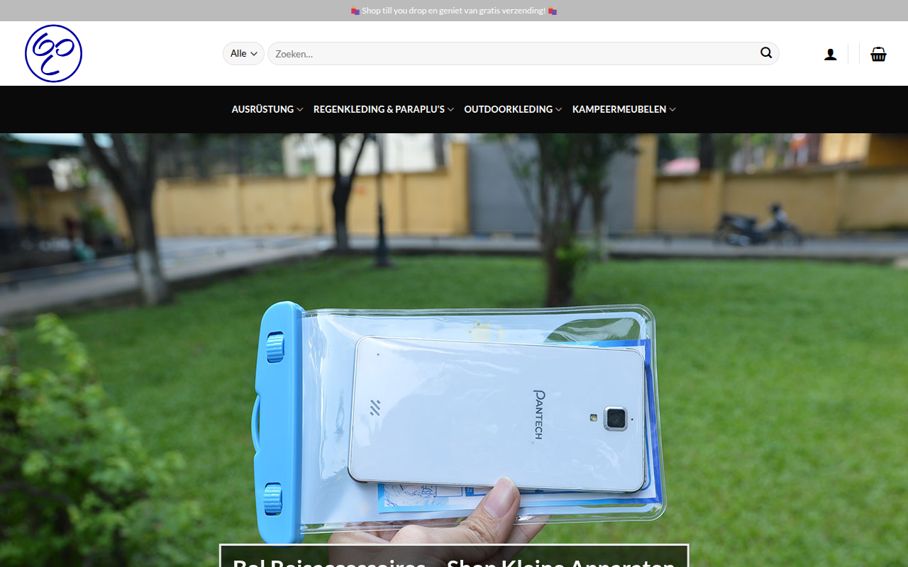 Screenshot van outdooroverleven.com