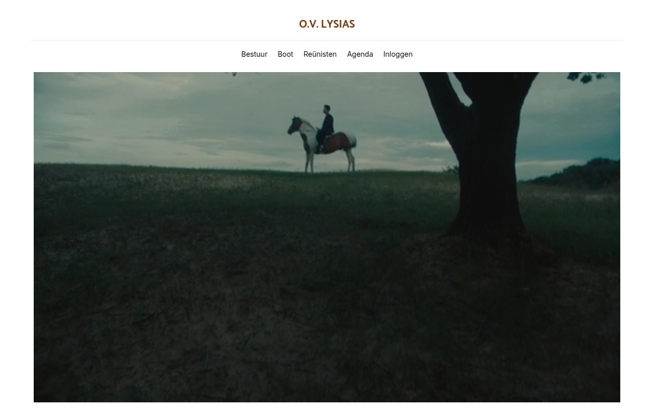 Screenshot van ovlysias.nl