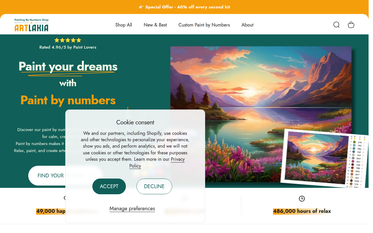 Screenshot van paintingbynumbersshop.com