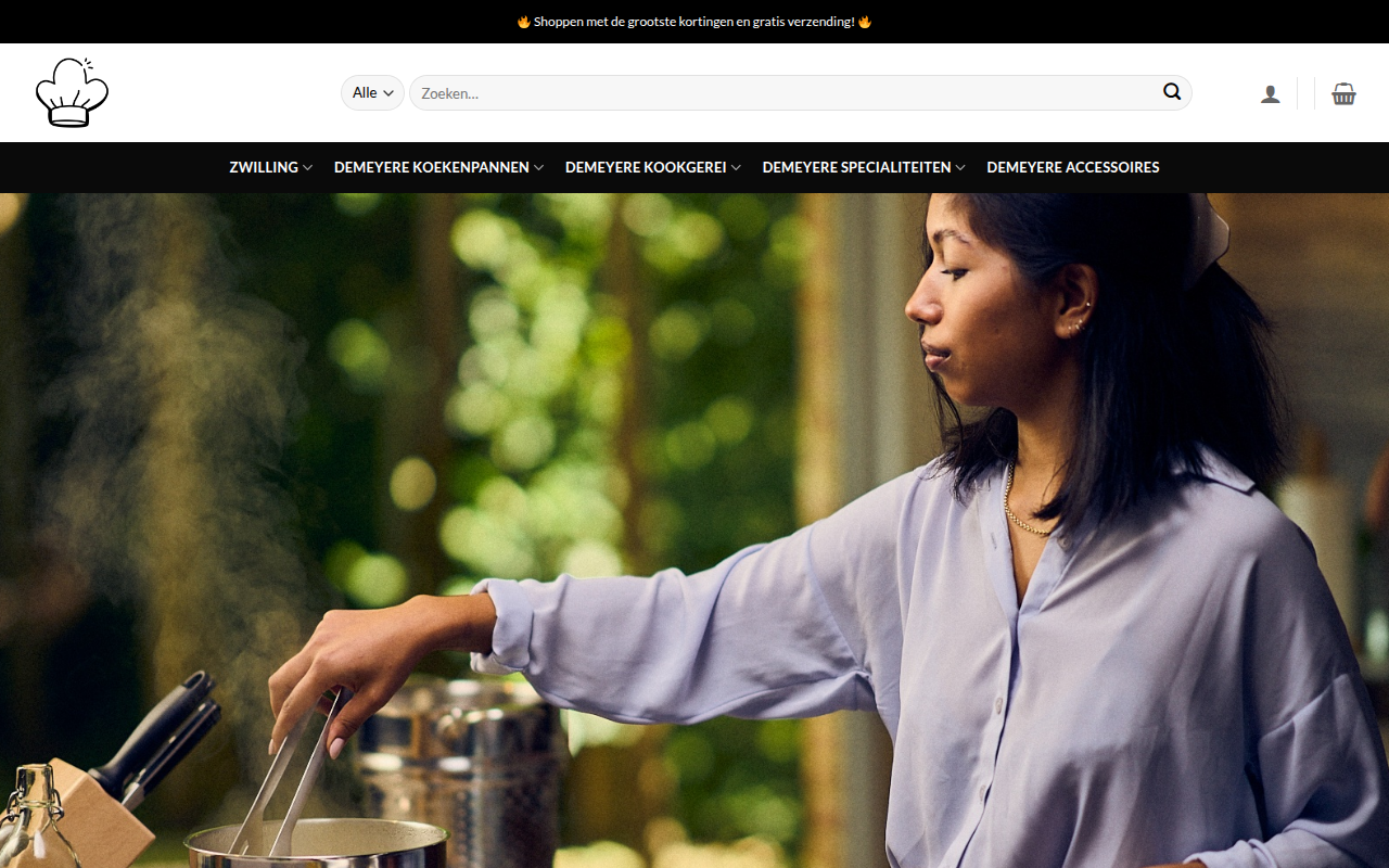 Screenshot van panonsaleshop.com