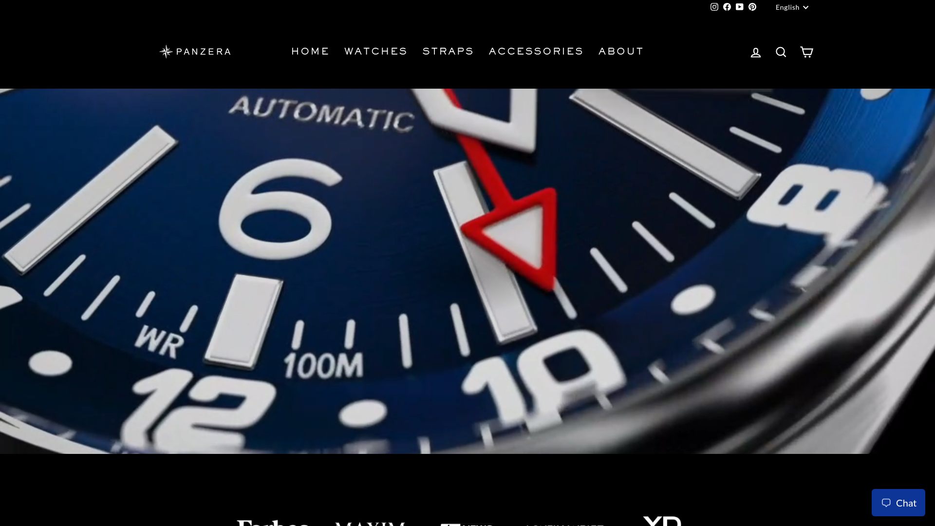 Screenshot van panzera.shop