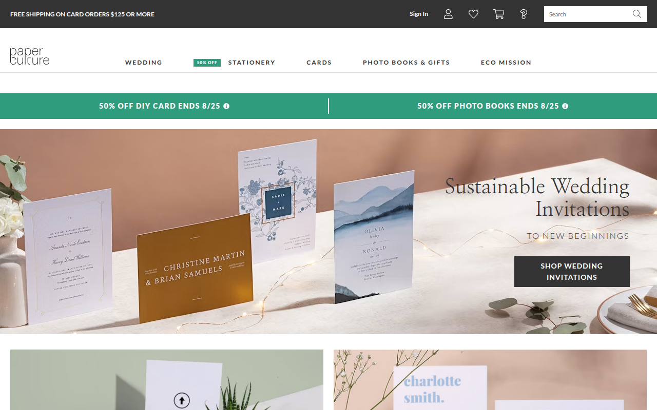 Screenshot van paperculture.com