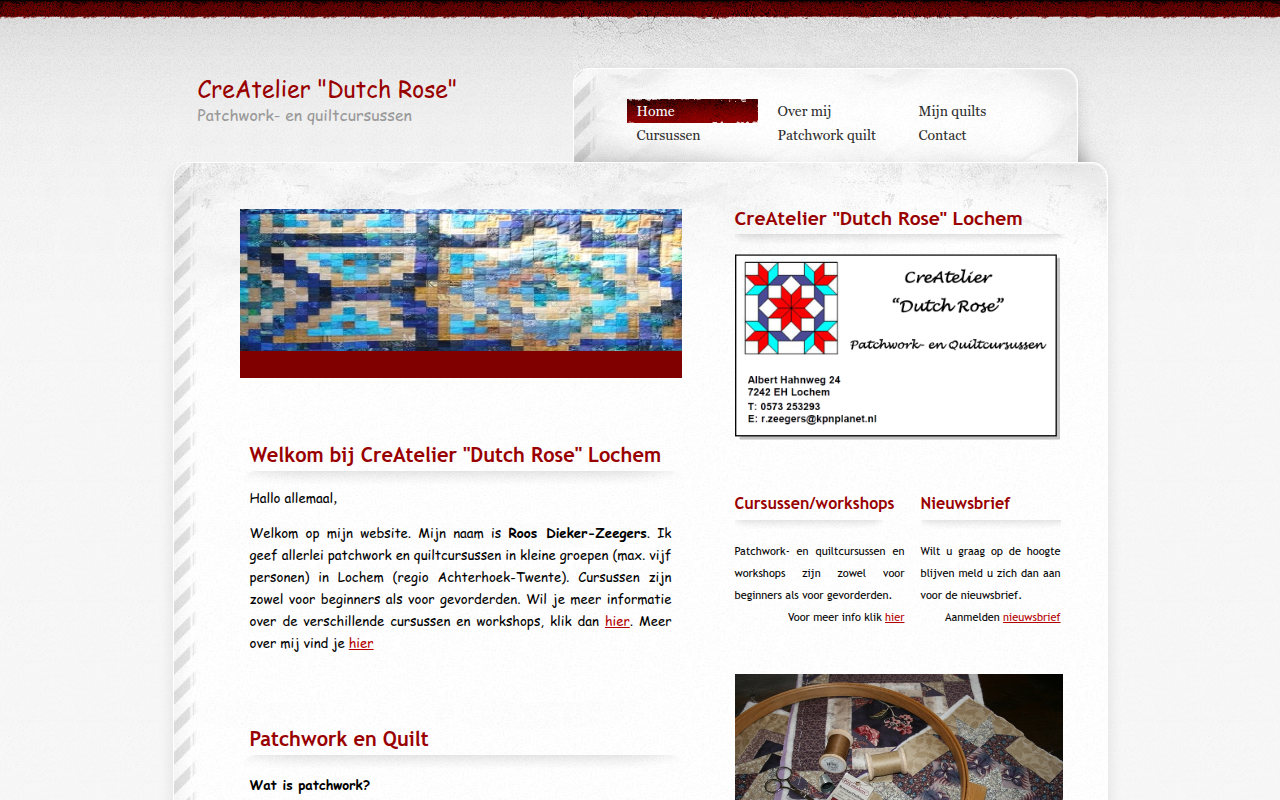 Screenshot van patchworkquilt.nl