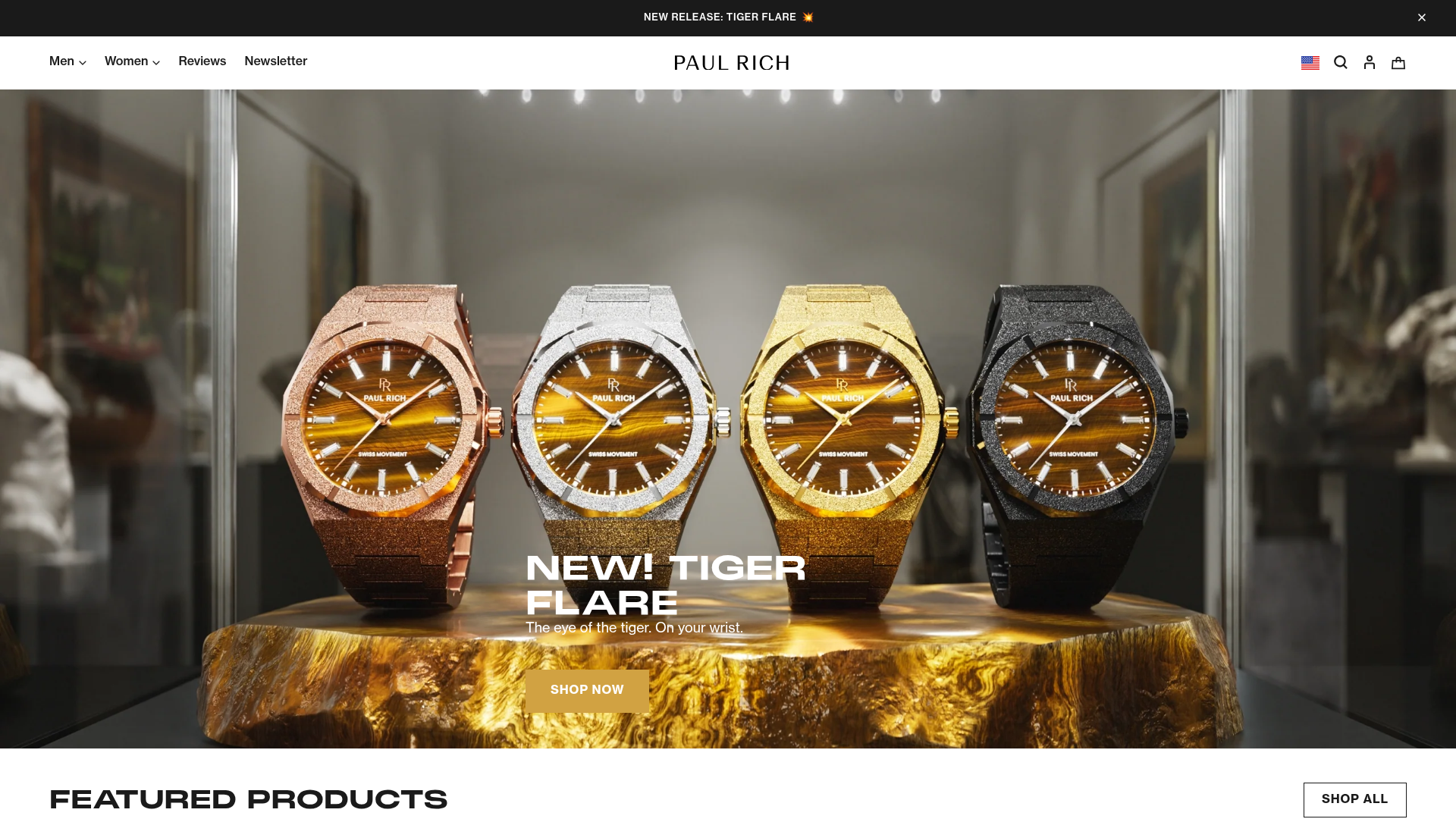 Screenshot van paul-rich.com