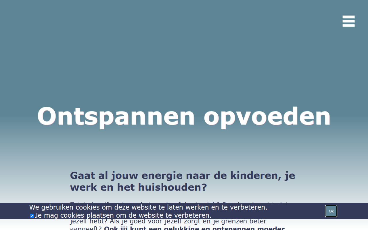 Screenshot van paulinedevries.com
