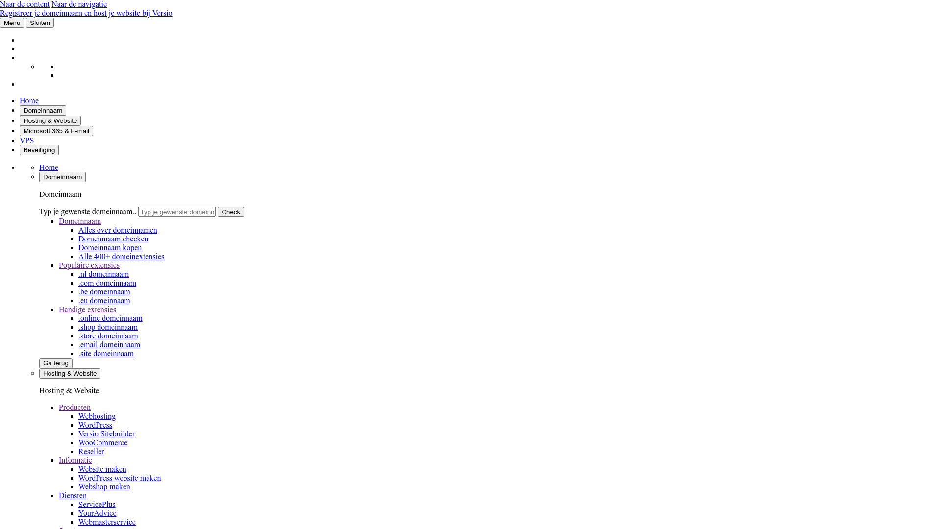 Screenshot van pcextreme.nl