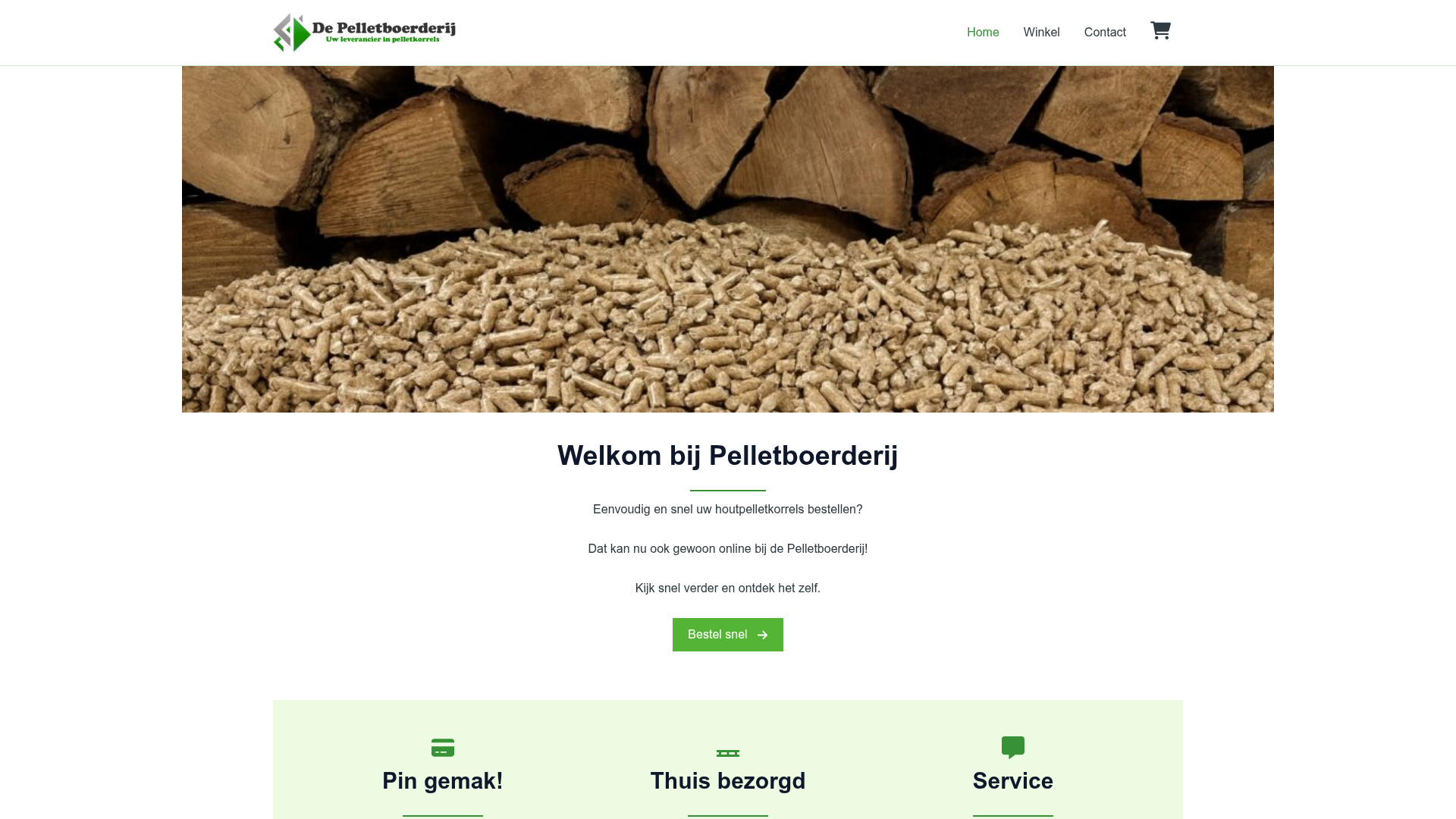 Screenshot van pelletboerderij.nl