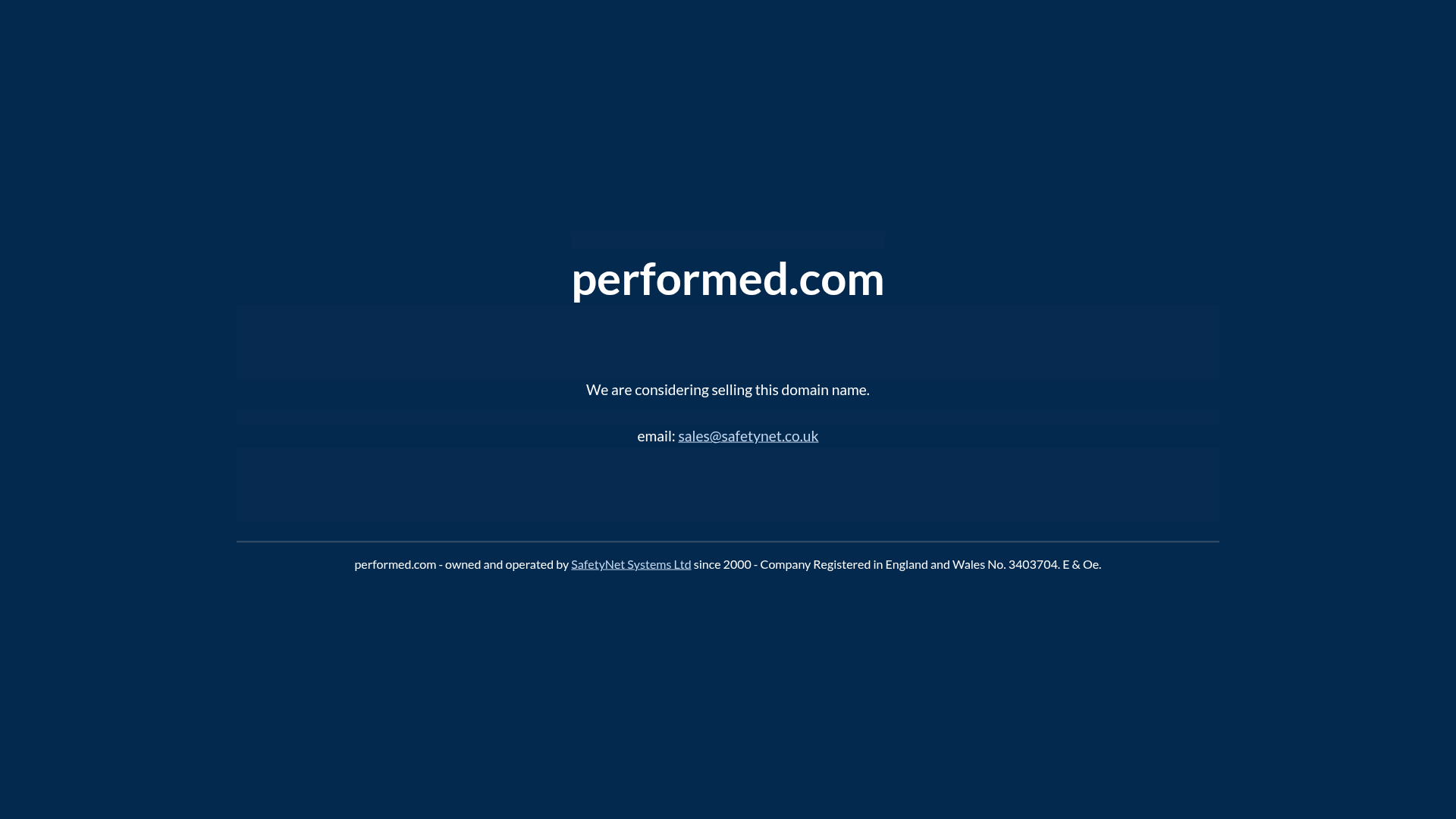 Screenshot van performed.com