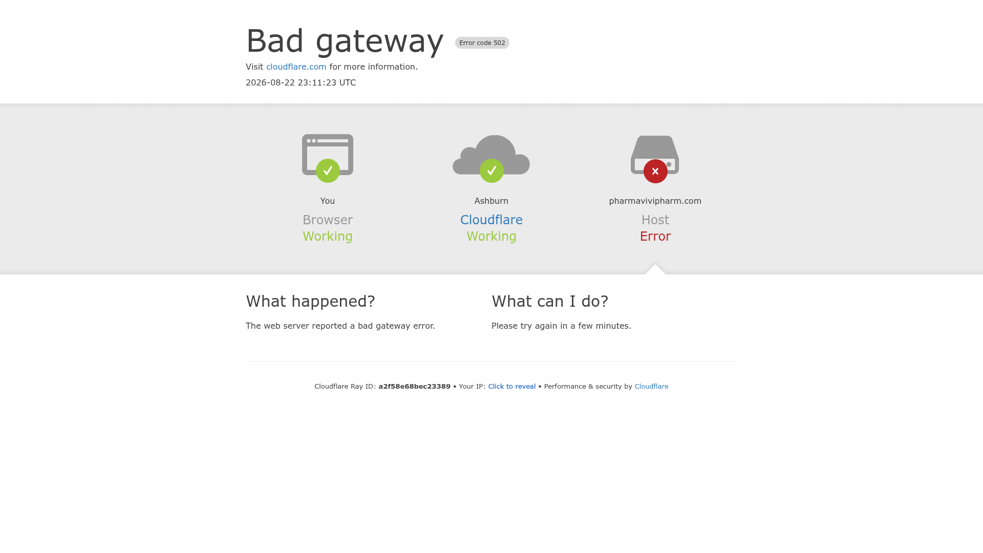 Screenshot van pharmavivipharm.com