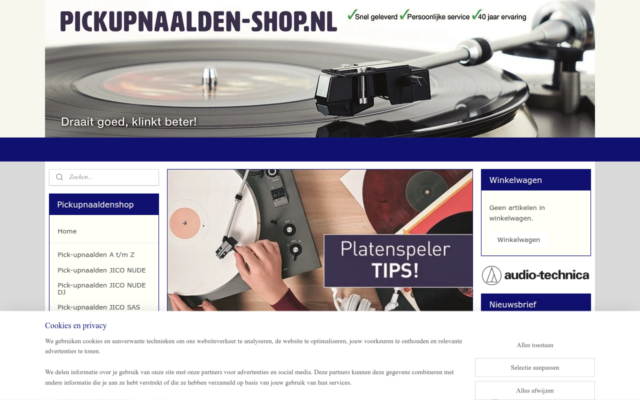 Screenshot van pickupnaalden-shop.nl