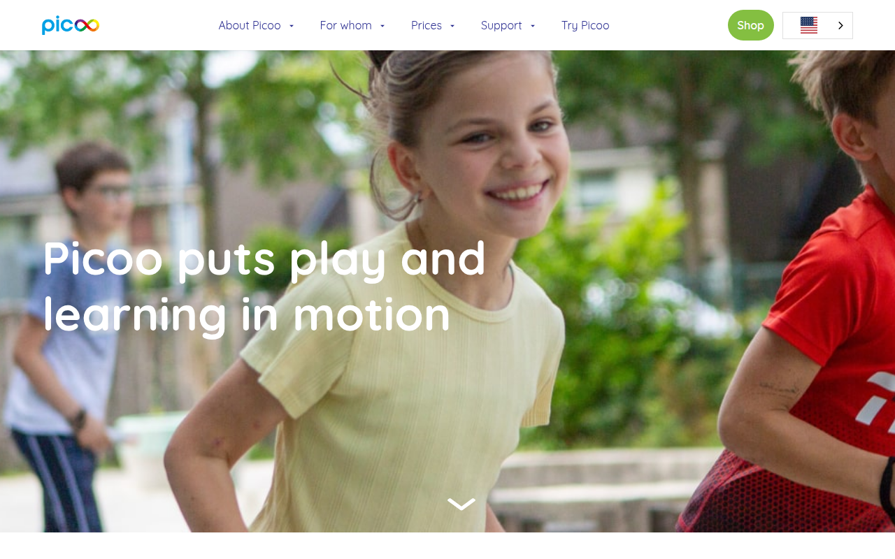 Screenshot van picoo.com