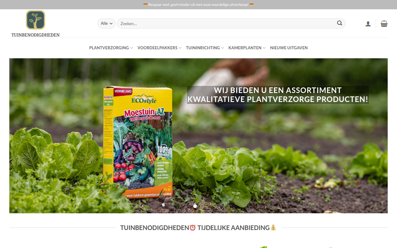 Screenshot van plantpunt.com