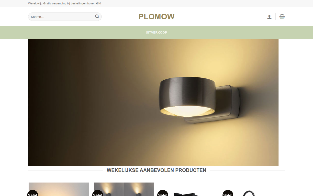 Screenshot van plomow.online
