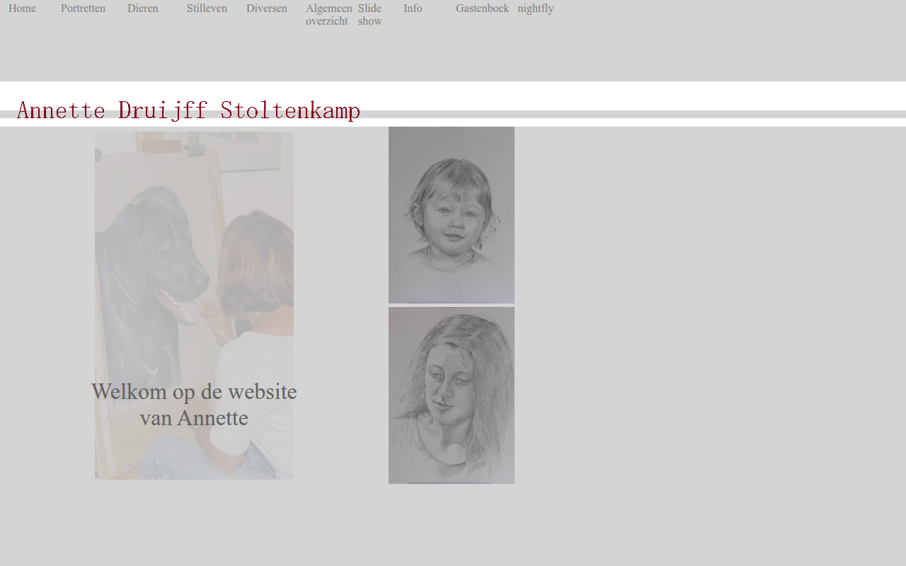 Screenshot van portretkopen.nl