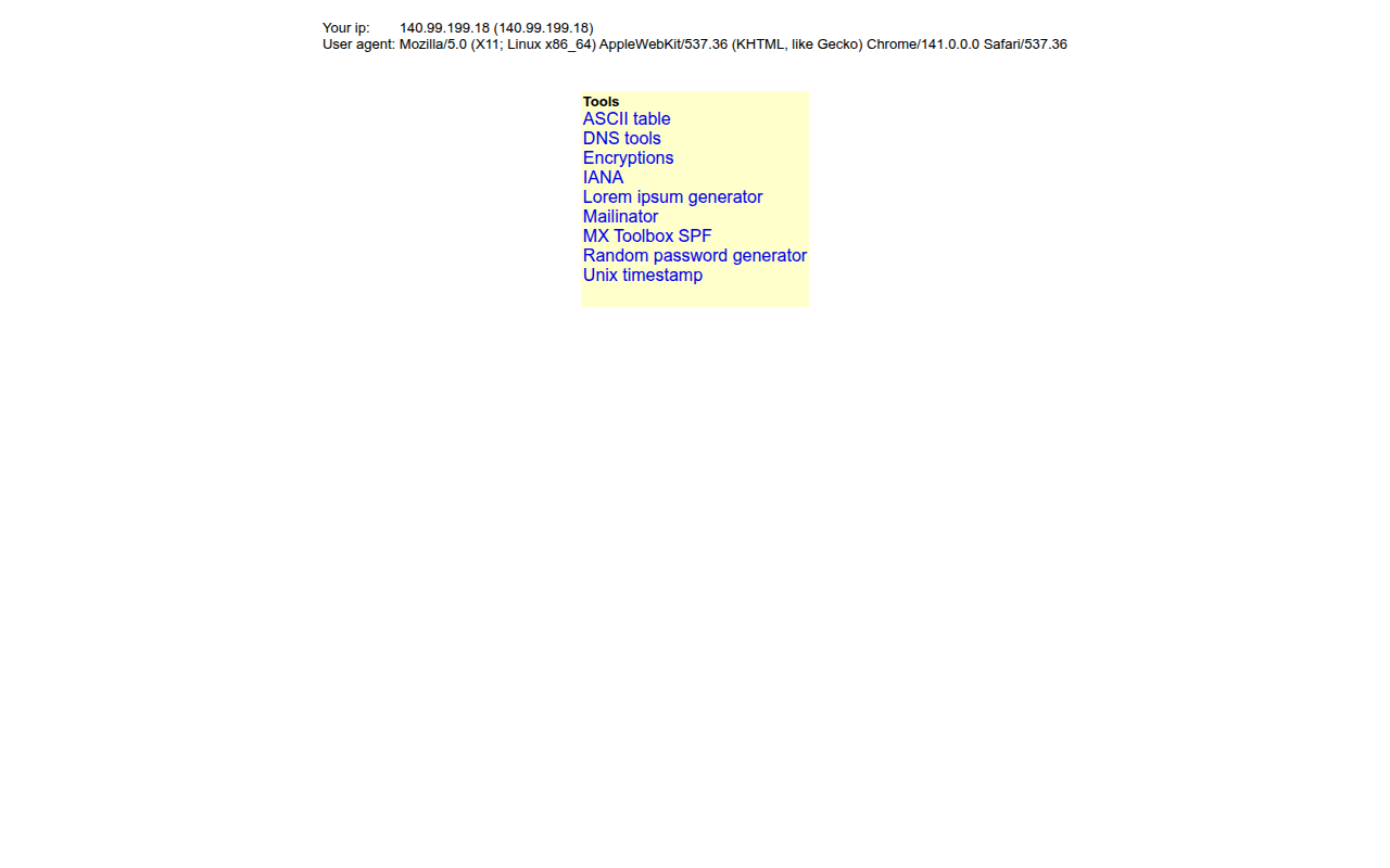 Screenshot van praia.nl