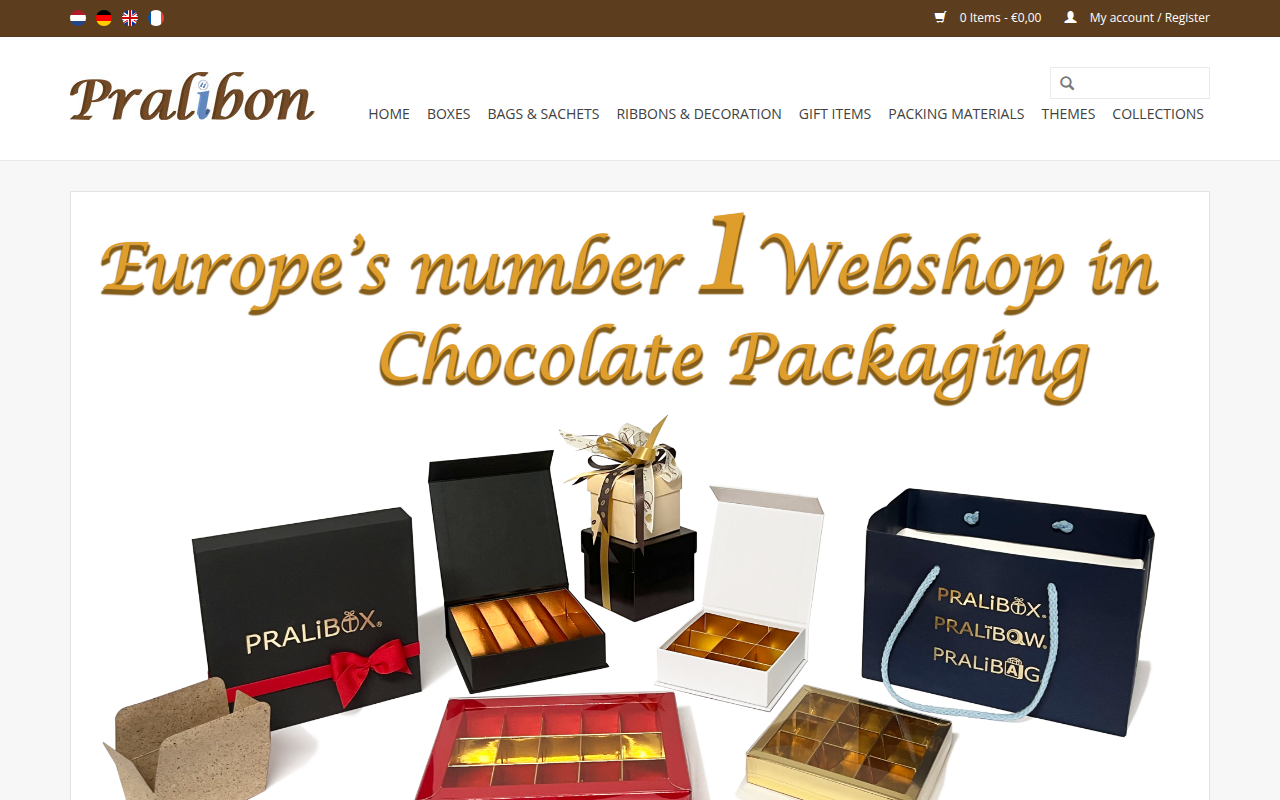 Screenshot van pralibon.com