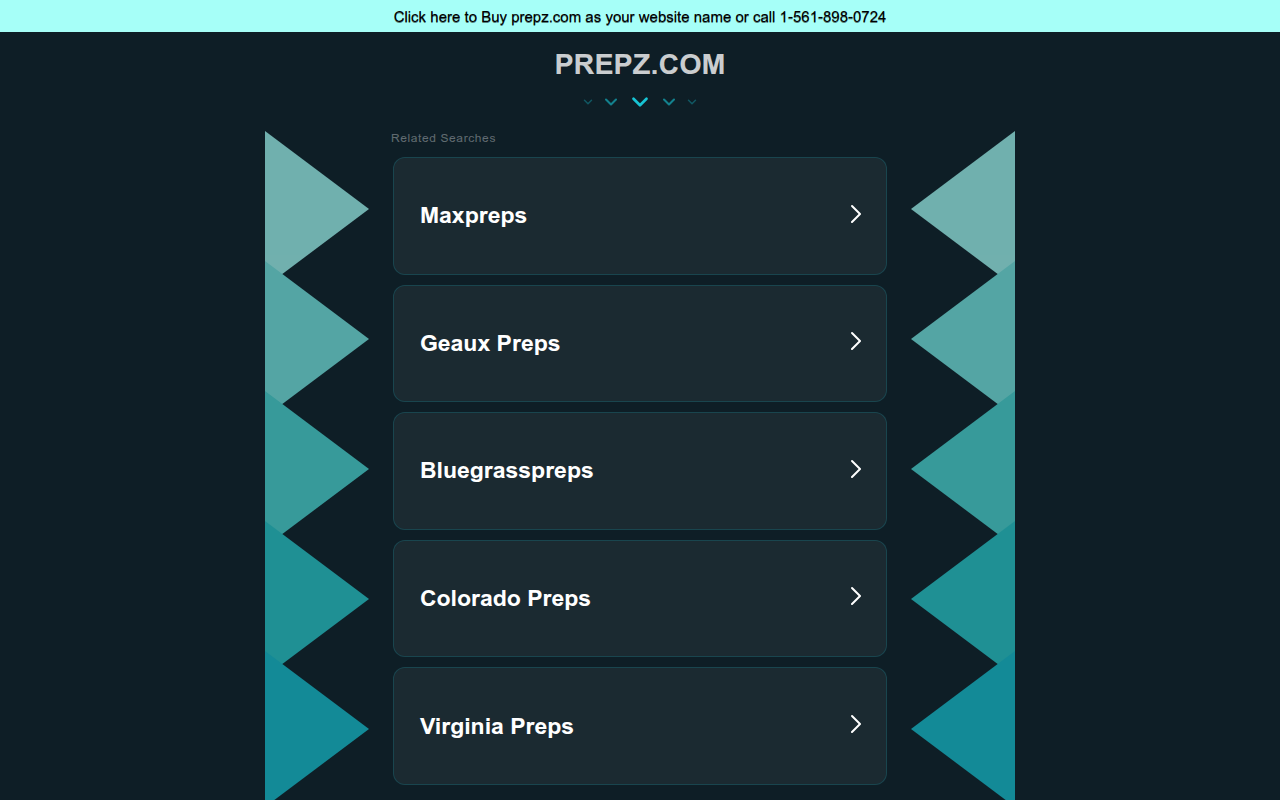 Screenshot van prepz.com