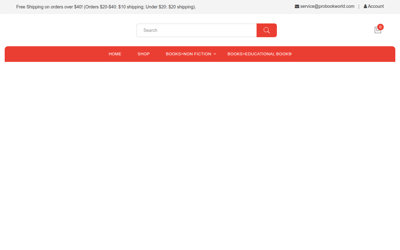 Screenshot van probookworld.com