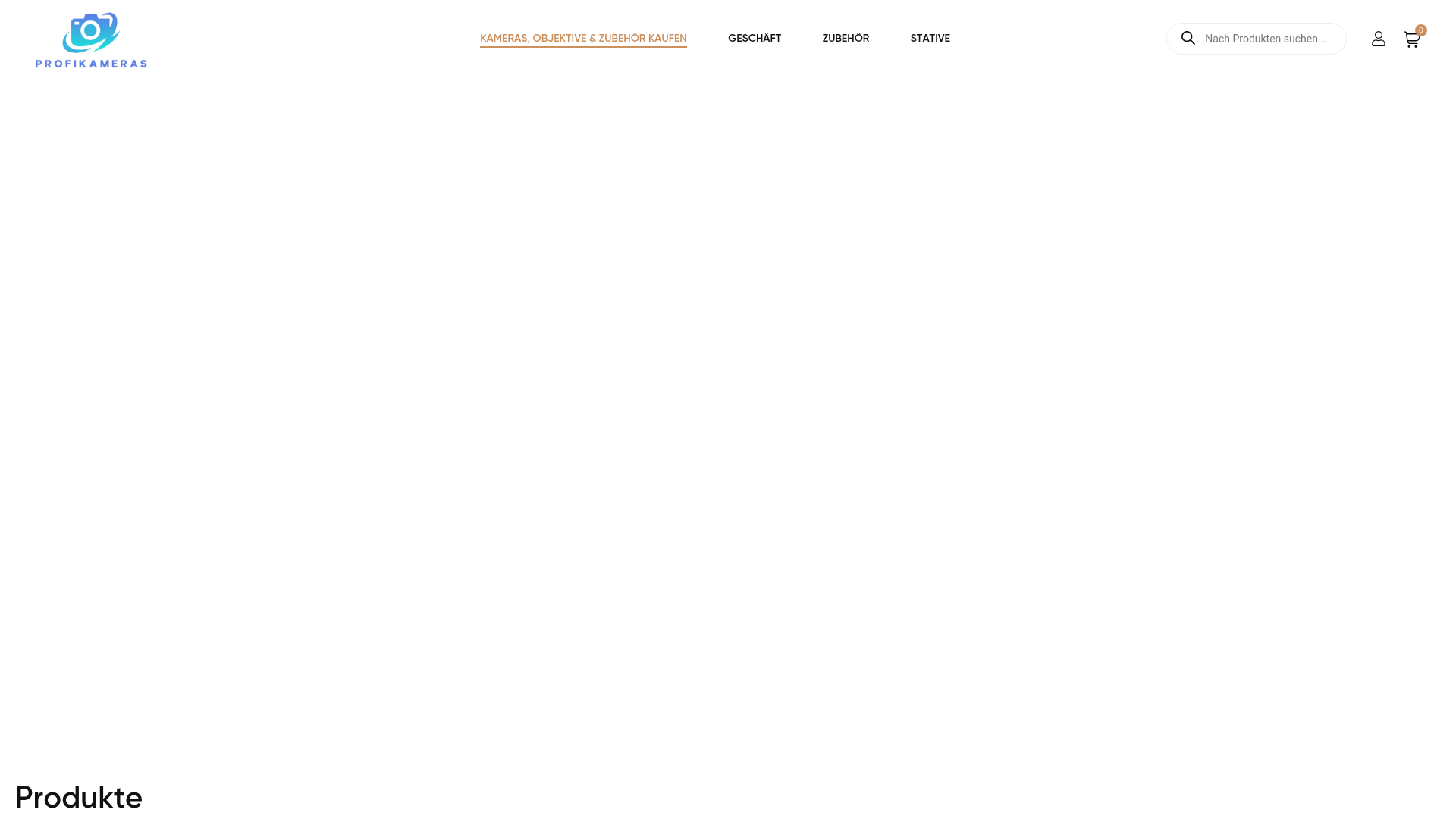 Screenshot van profikameras.com