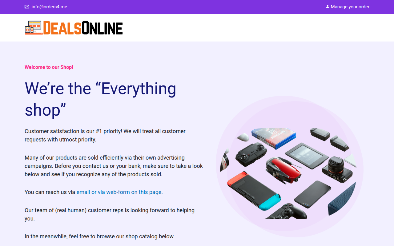 Screenshot van promo.dealoop.com
