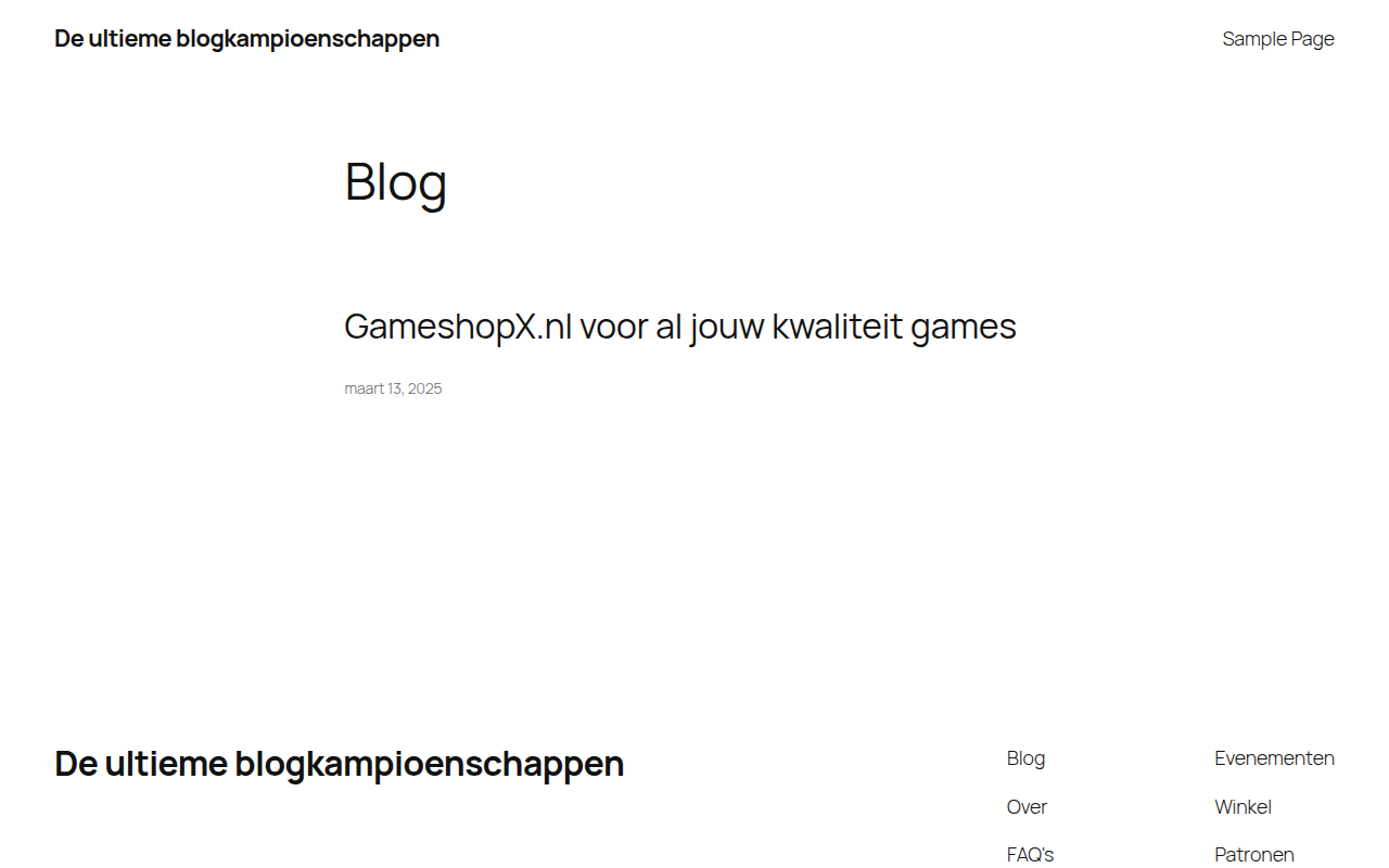 Screenshot van psgameshopper.nl
