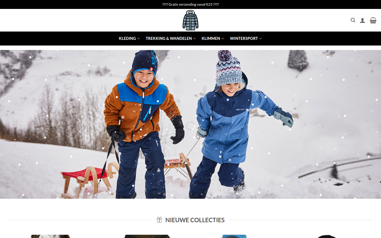 Screenshot van pullovers-onstore.com
