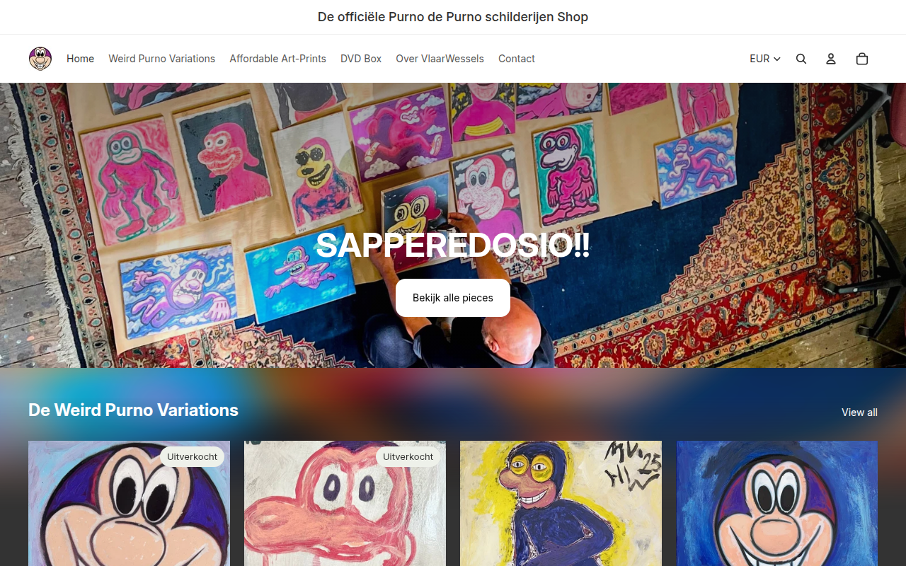 Screenshot van purnodepurno.nl