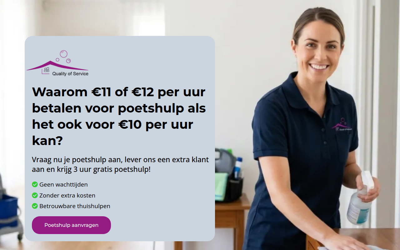 Screenshot van qualityofservice.info