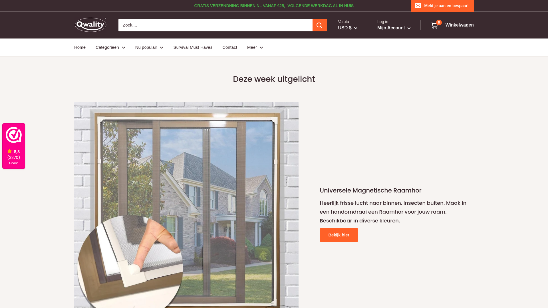 Screenshot van Qwality4u