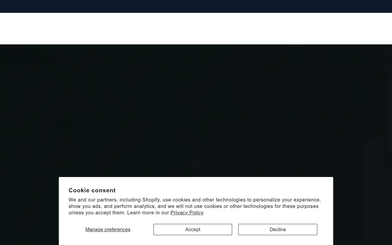 Screenshot van radientech.com