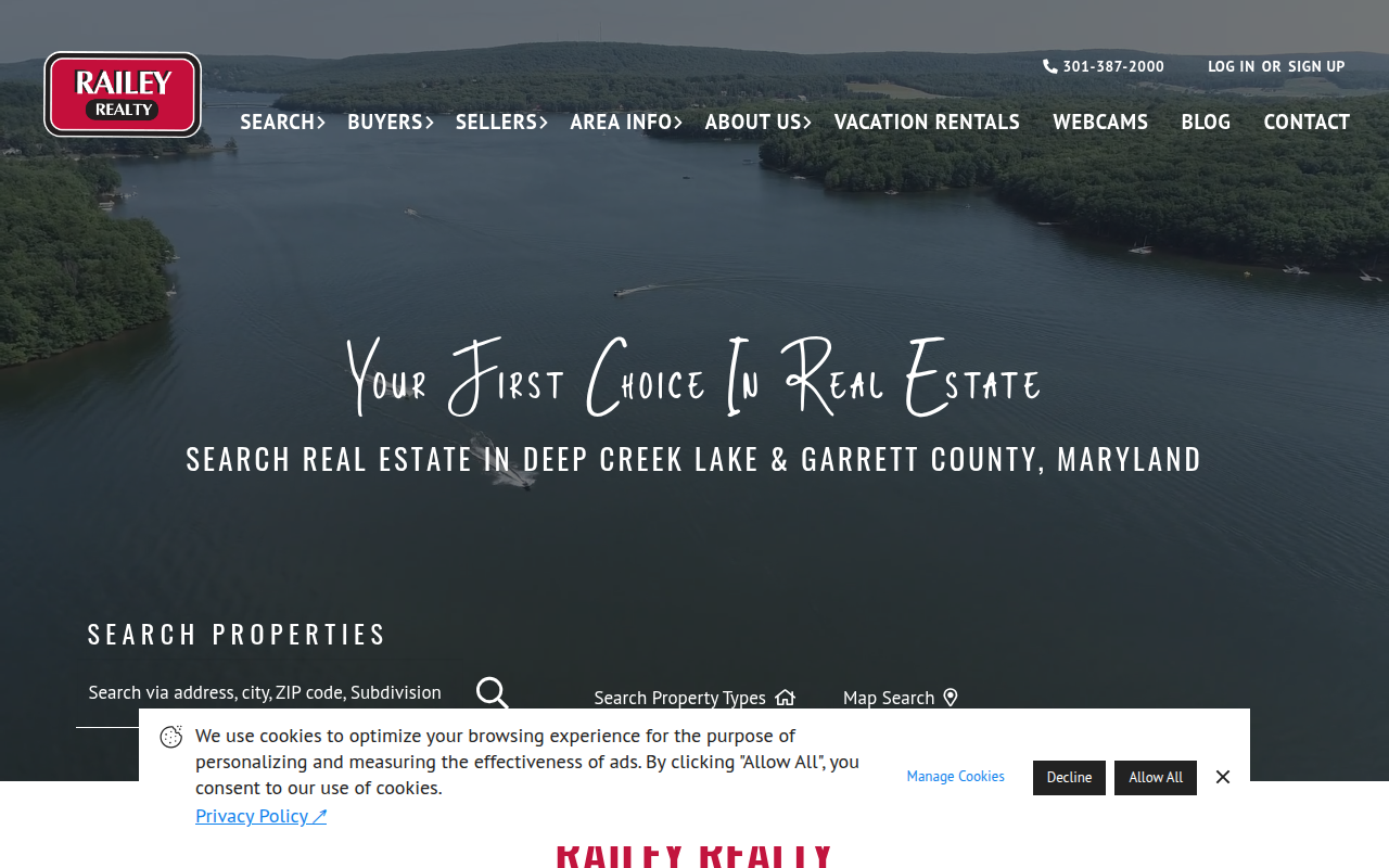 Screenshot van railey.com