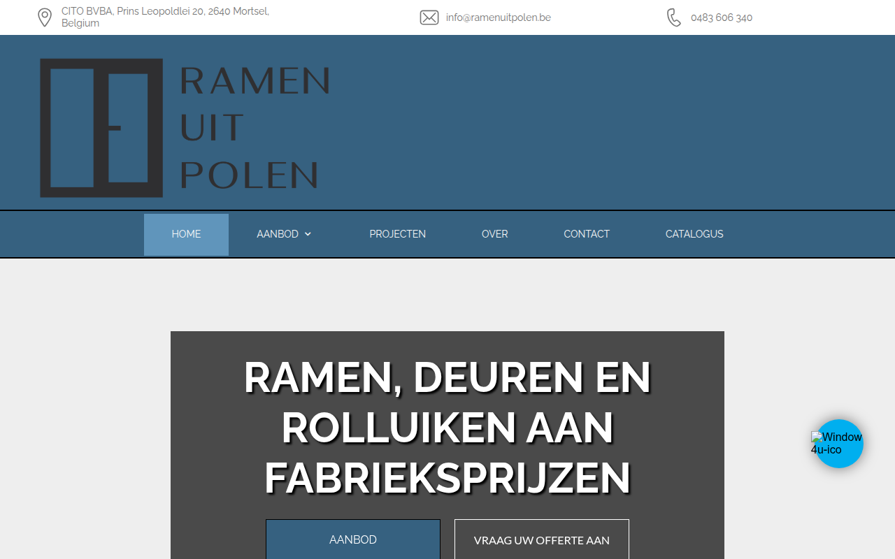 Screenshot van ramenuitpolen.be