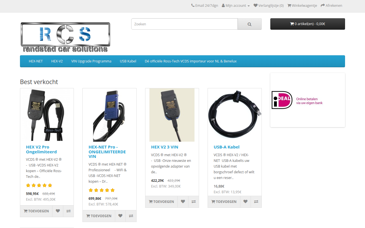 Screenshot van randstadcarsolutions.nl
