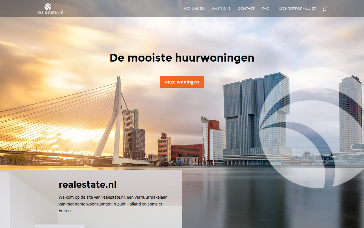 Screenshot van realestate.nl