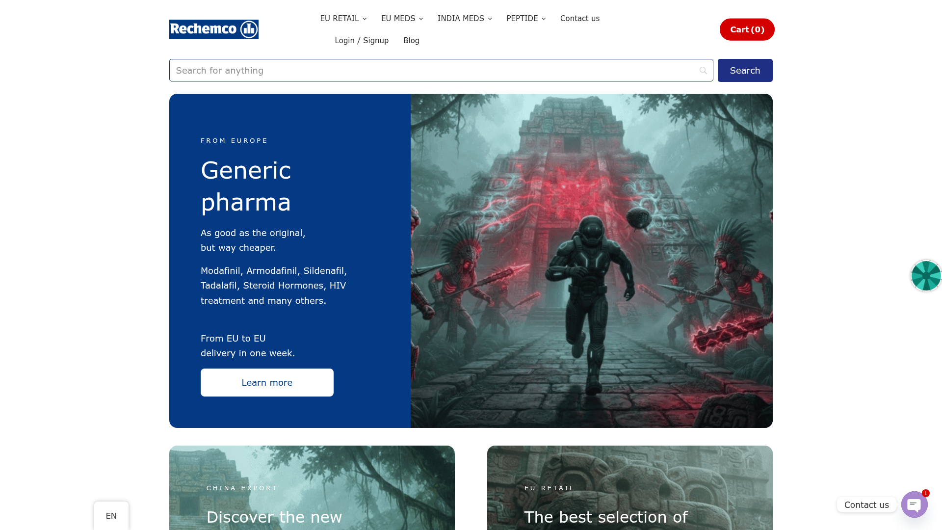 Screenshot van rechemco.to