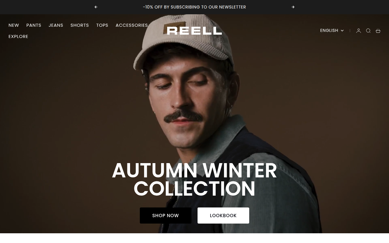 Screenshot van reellworld.com