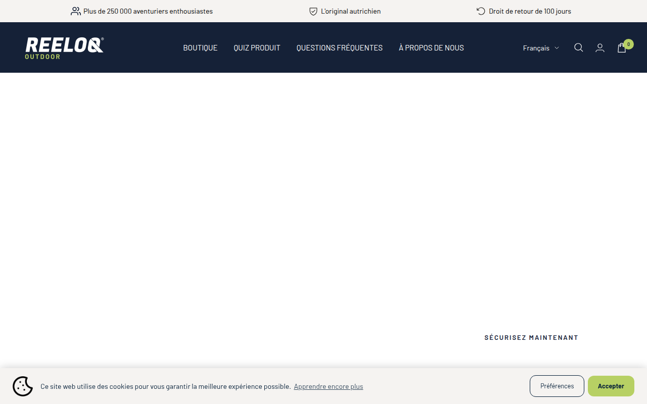 Screenshot van reeloq.com