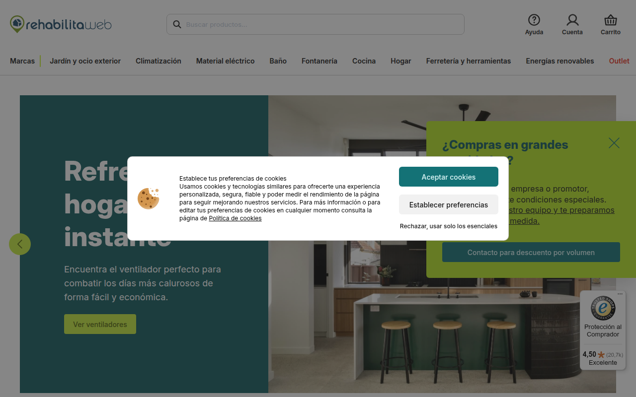 Screenshot van rehabilitaweb.com