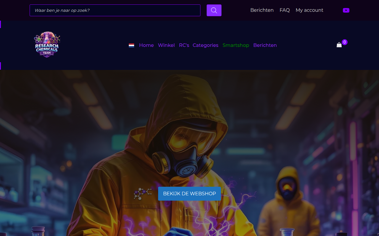Screenshot van research-chemicals-team.net