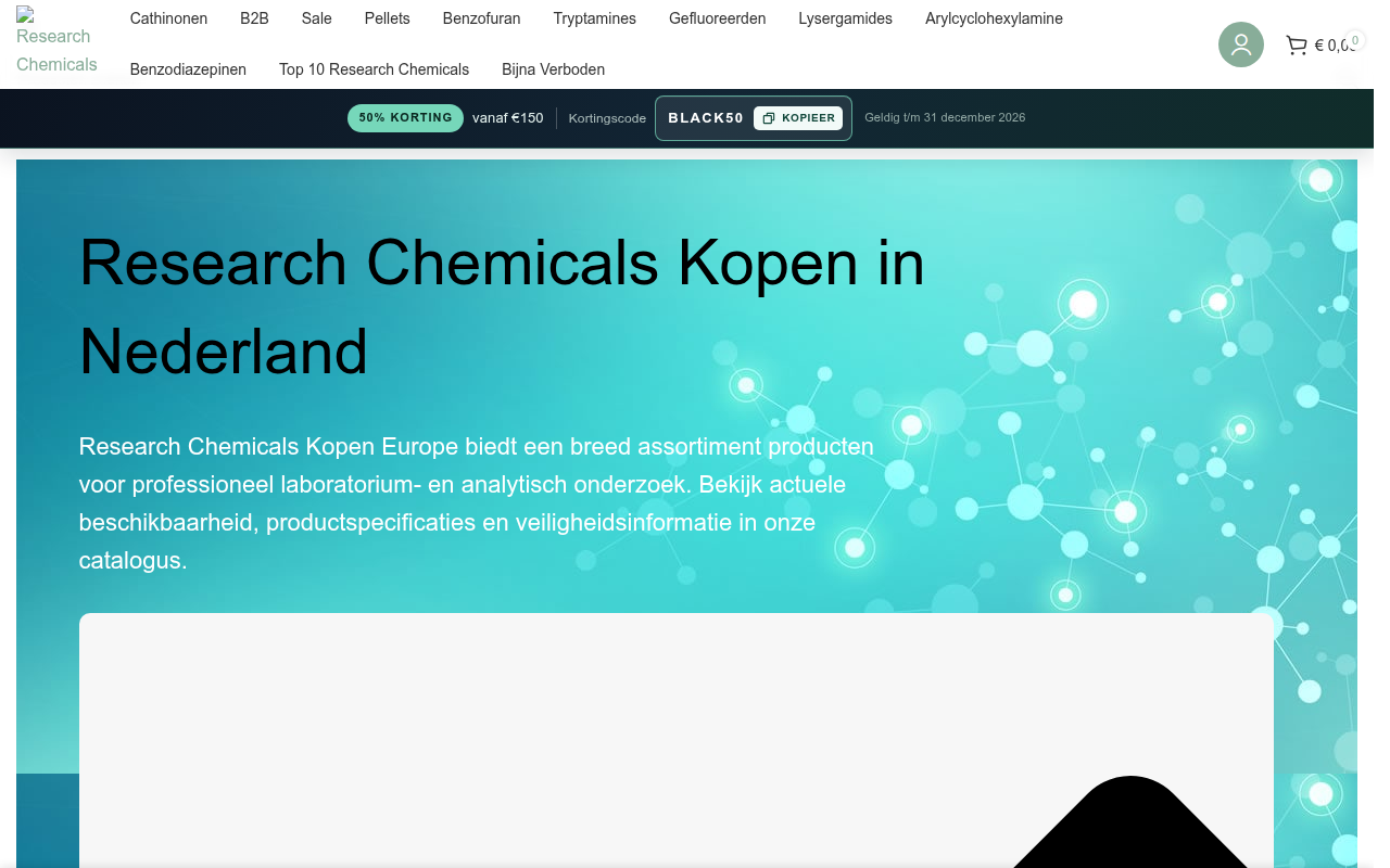 Screenshot van researchchemicalskopen.net