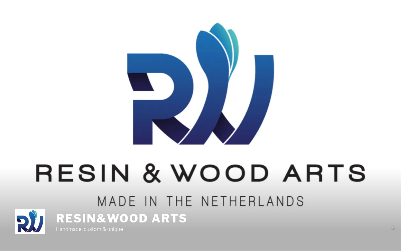Screenshot van resinwoodarts.com