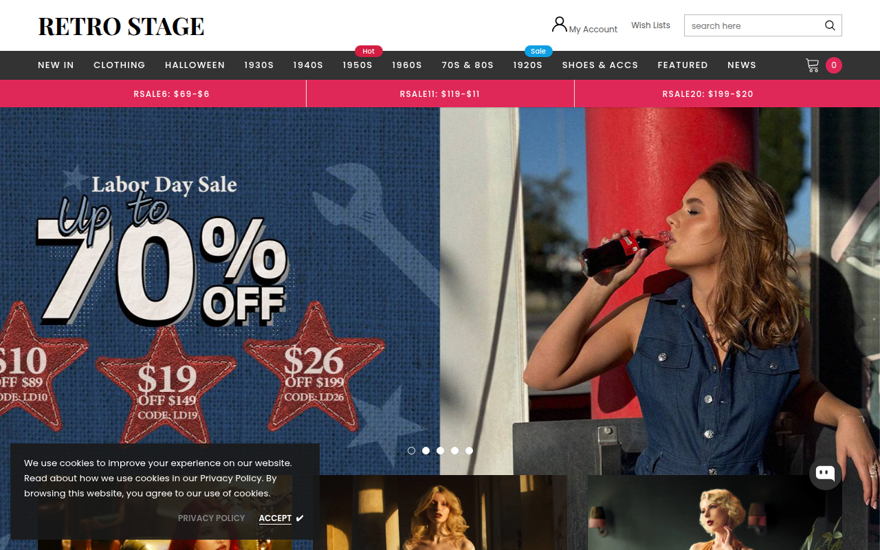 Screenshot van Retro Stage