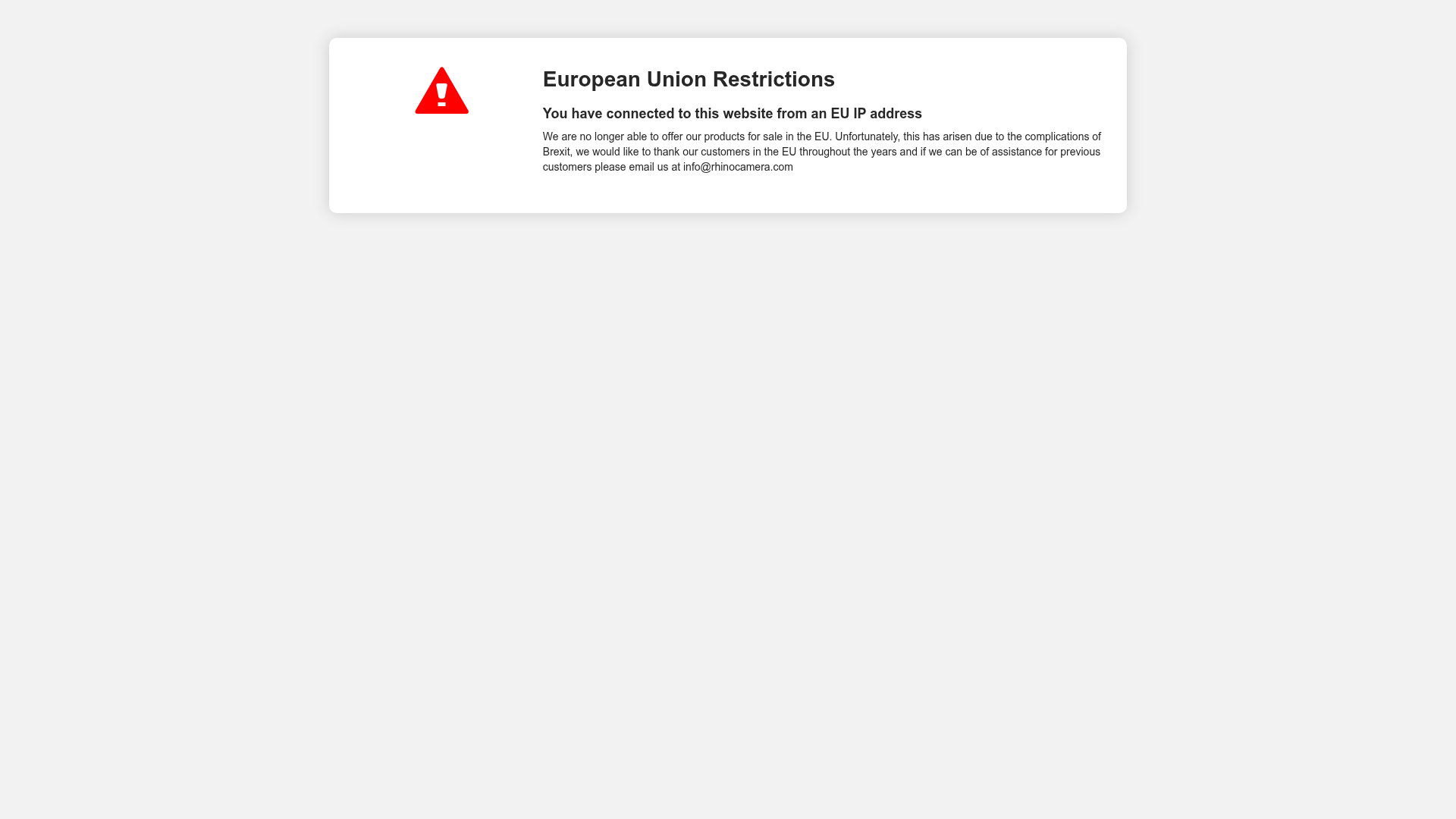 Screenshot van rhinocamera.com