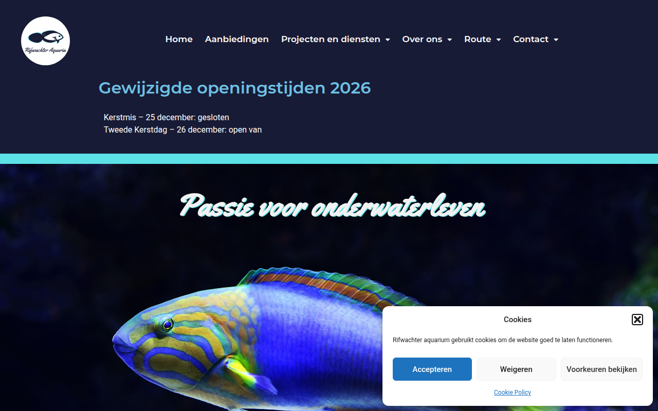 Screenshot van rifwachter.nl