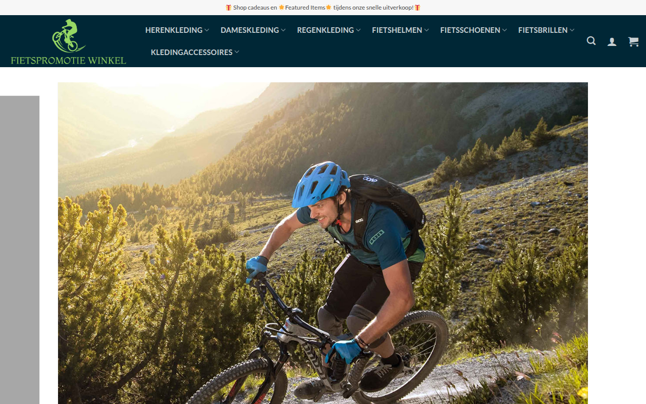 Screenshot van rijdkleding.com