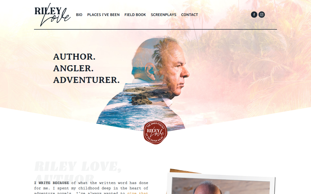 Screenshot van rileylove.com