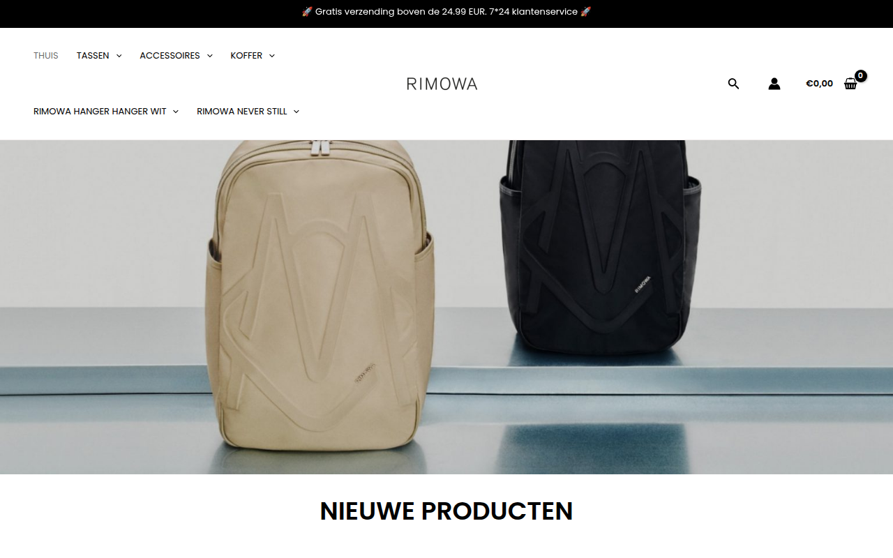 Screenshot van rimowanetherlands.com