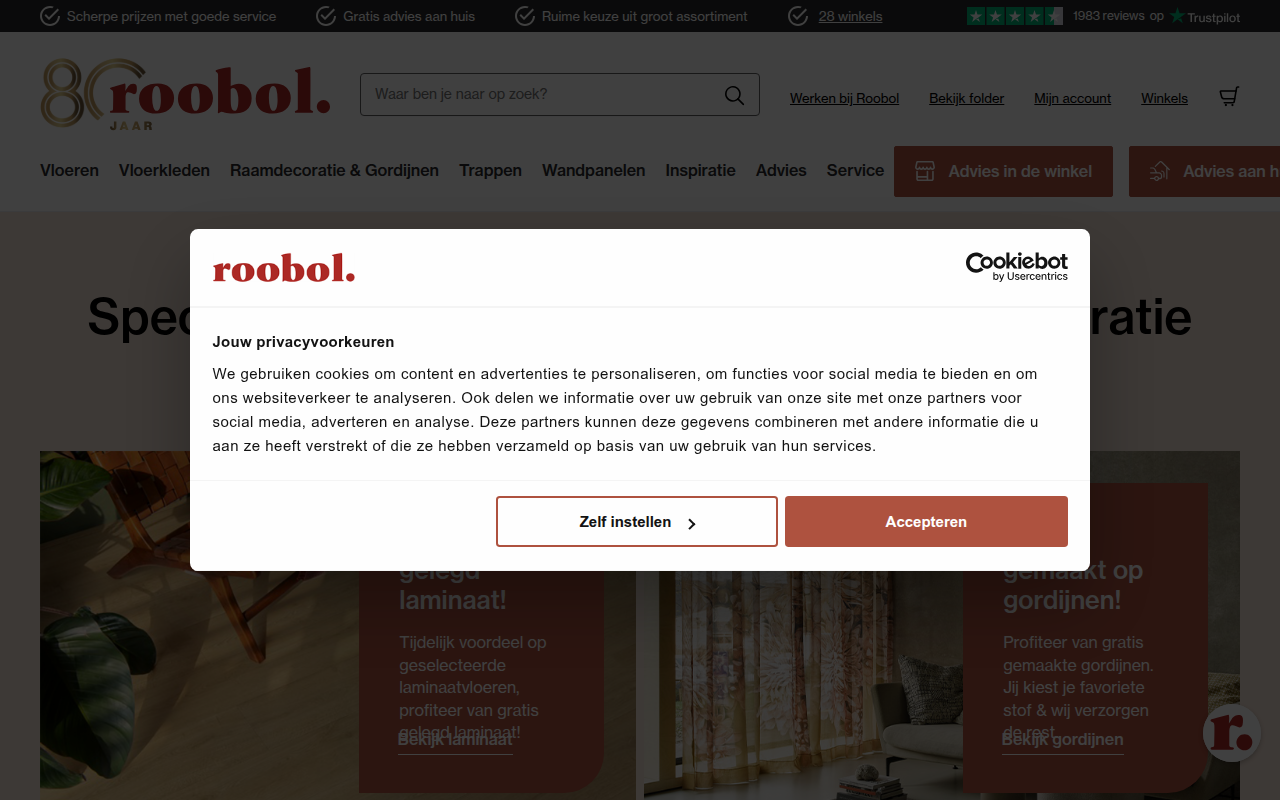 Screenshot van Roobol