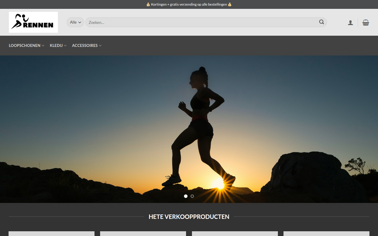 Screenshot van runmodenl.com
