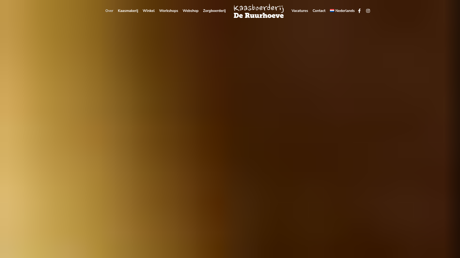 Screenshot van ruurhoeve.nl